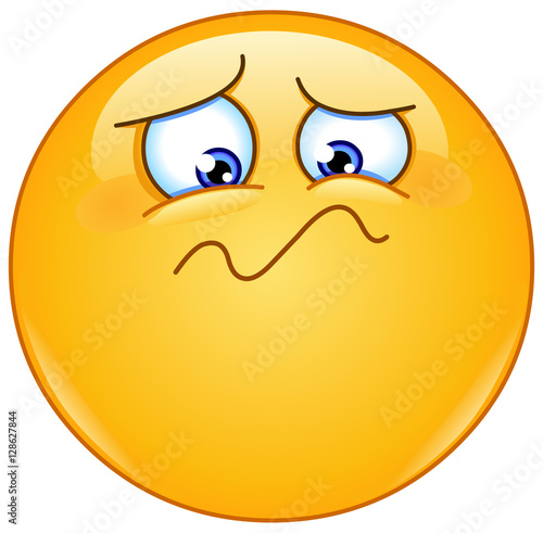 Feeling unwell emoticon