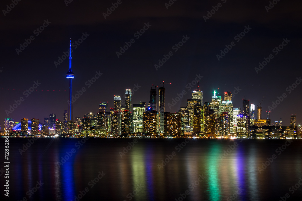 Toronto Skyline at night - Toronto, Ontario, Canada