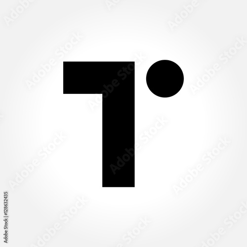 Letter T Symbol