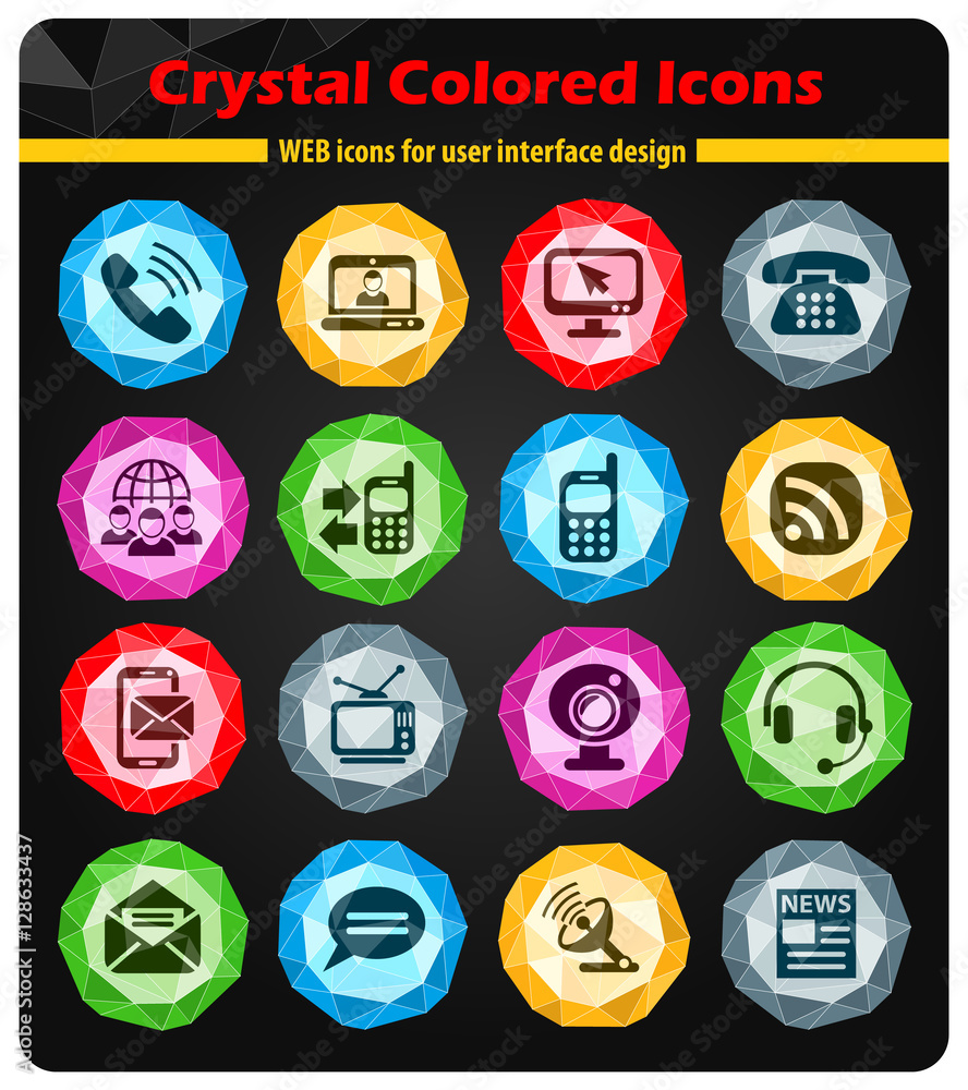 communication icon set communication icon set