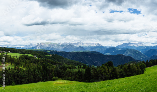 Mountain landscape of Dolomites Alps. Italie