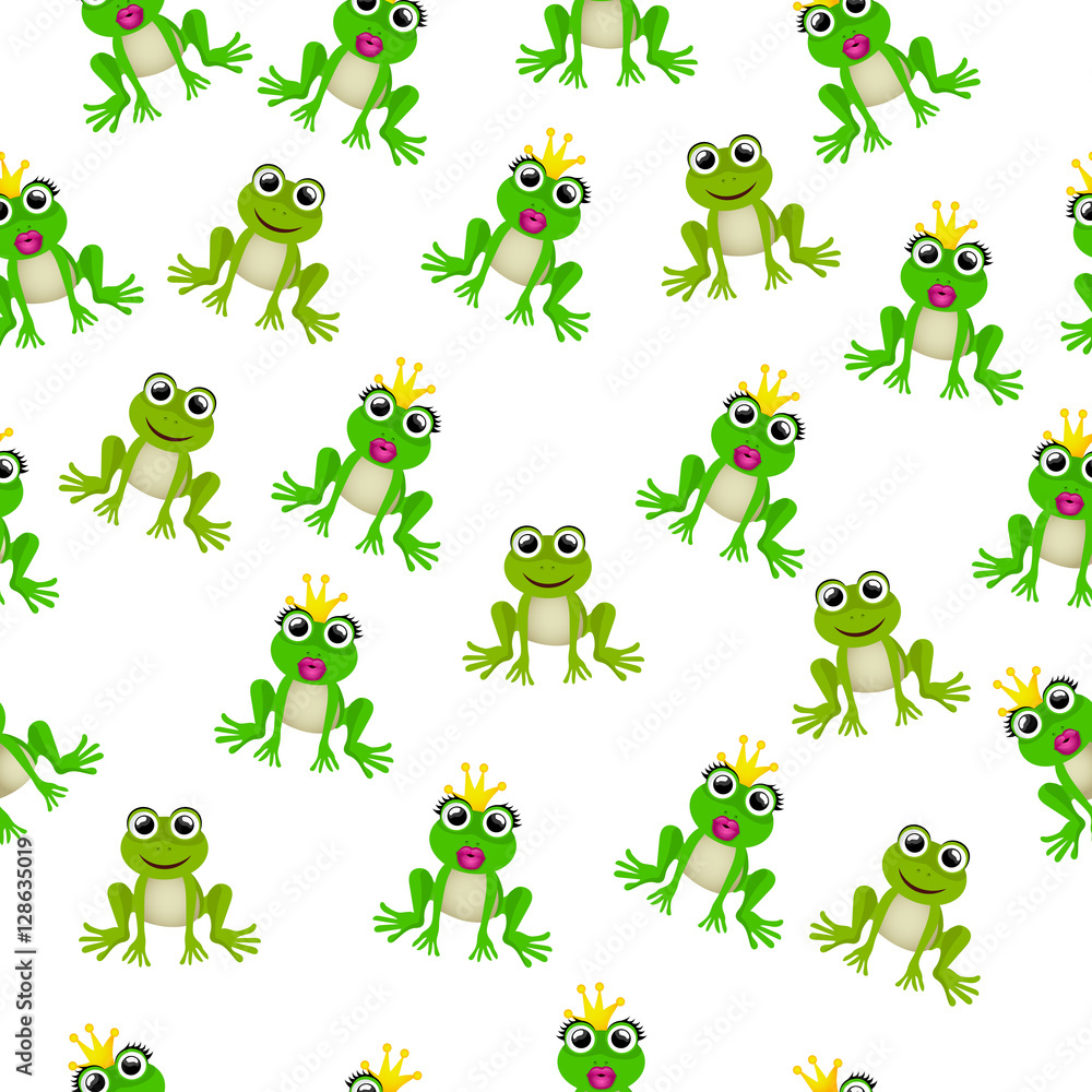 Obraz premium frog prince or princess