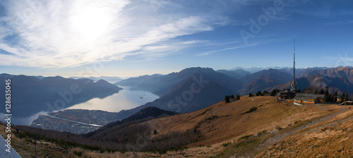 view to the lake Maggiore