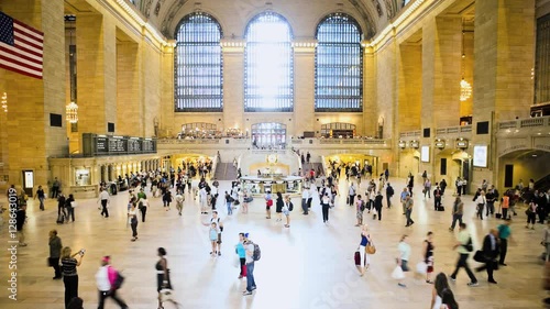 Commuters at Grand Central Station, New York City, New York, USA