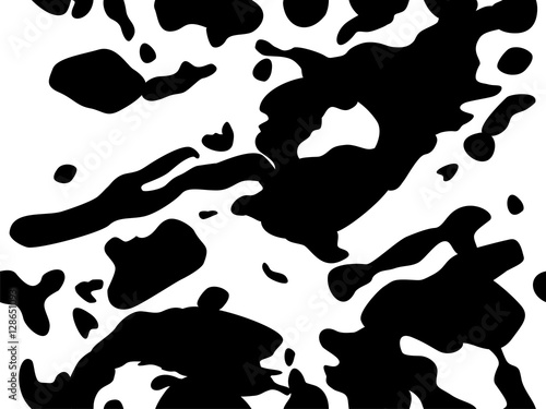 Seamless vector cow print.