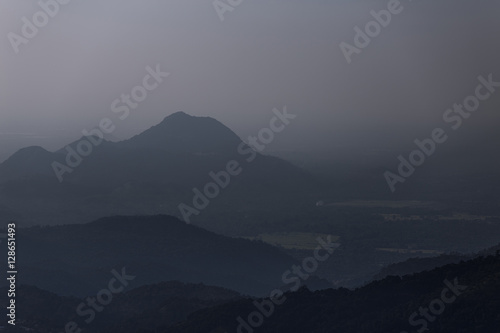 Landscape. View from Little Adam's Peak. Sri Lanka. © Beautiful textures