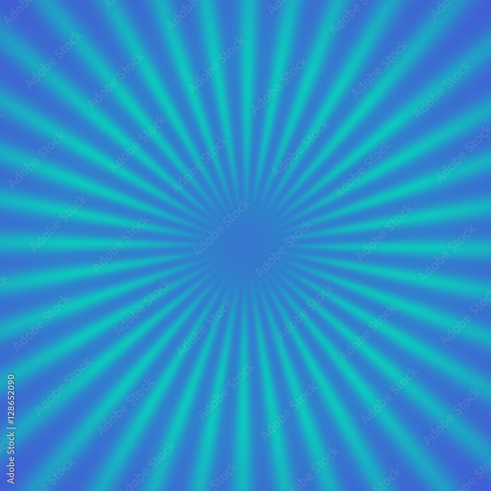 Obraz premium Azure and blue rays abstract background picture