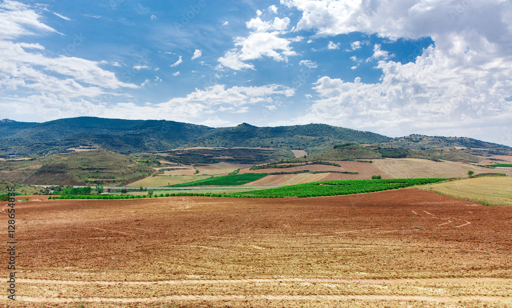 Picturesque landscape of Spain