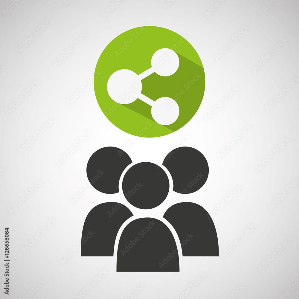 social media group sharing design vector illustration eps 10 social media group sharing design vector illustration eps 10