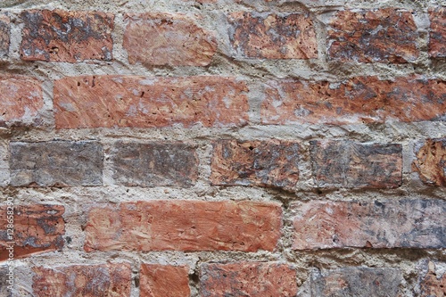 old brick wall to art