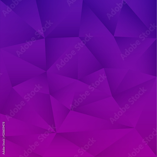 Dark Blue Violet Polygonal Mosaic Background, Vector illustration, Creative Business Design Templates. Abstract Background for Design. Stock vector. Flat design.