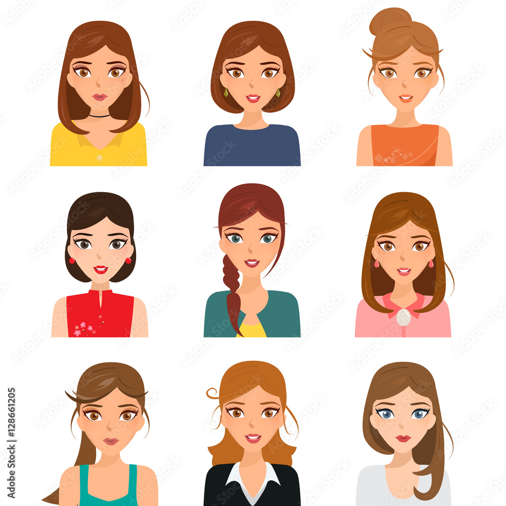 Business woman character. Vector people design. Business woman occupation. Business woman character. Vector people design. Business woman occupation.