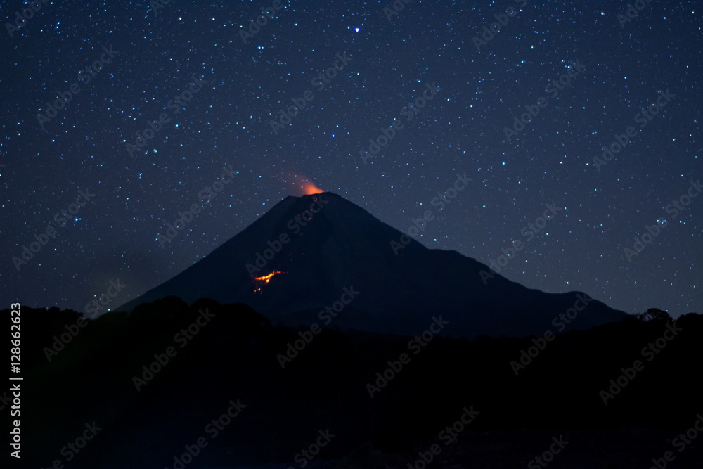 volcan of colima volcan of colima