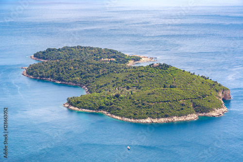 Lokrum island in Dubrovnik