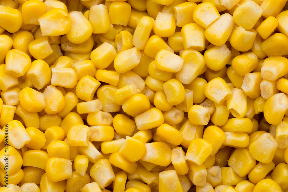 Bulk of yellow corn grains texture. Bulk of yellow corn grains texture.