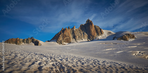 Aiguille du Midi from Geant glacier