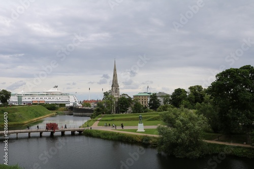 View from Castle Copenhagen, Denmark Scandinavia