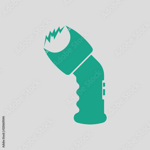 Police stun gun icon