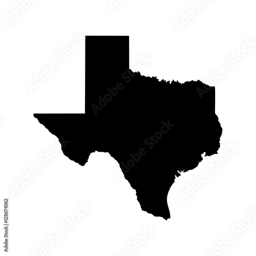 texas map photo