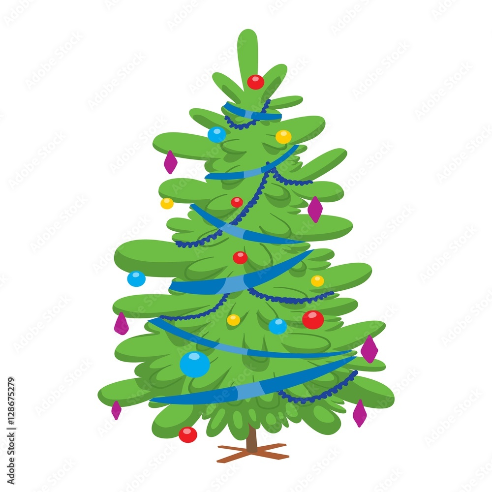 Christmas tree vector. Christmas tree vector.