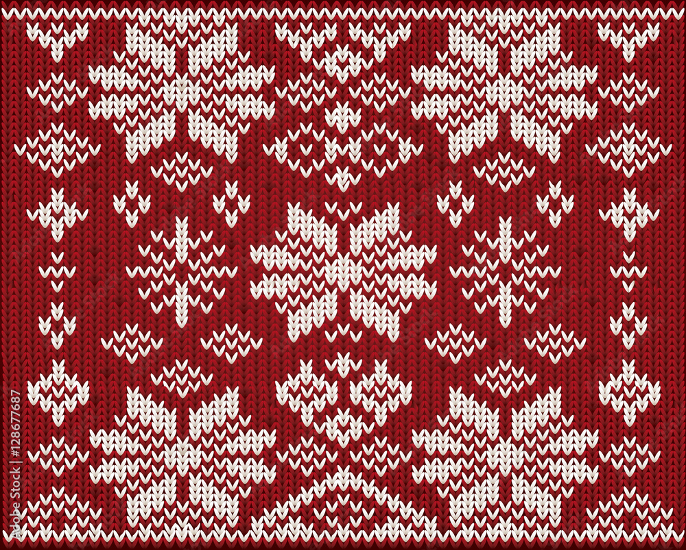 Knitted winter background, vector illustration Knitted winter background, vector illustration
