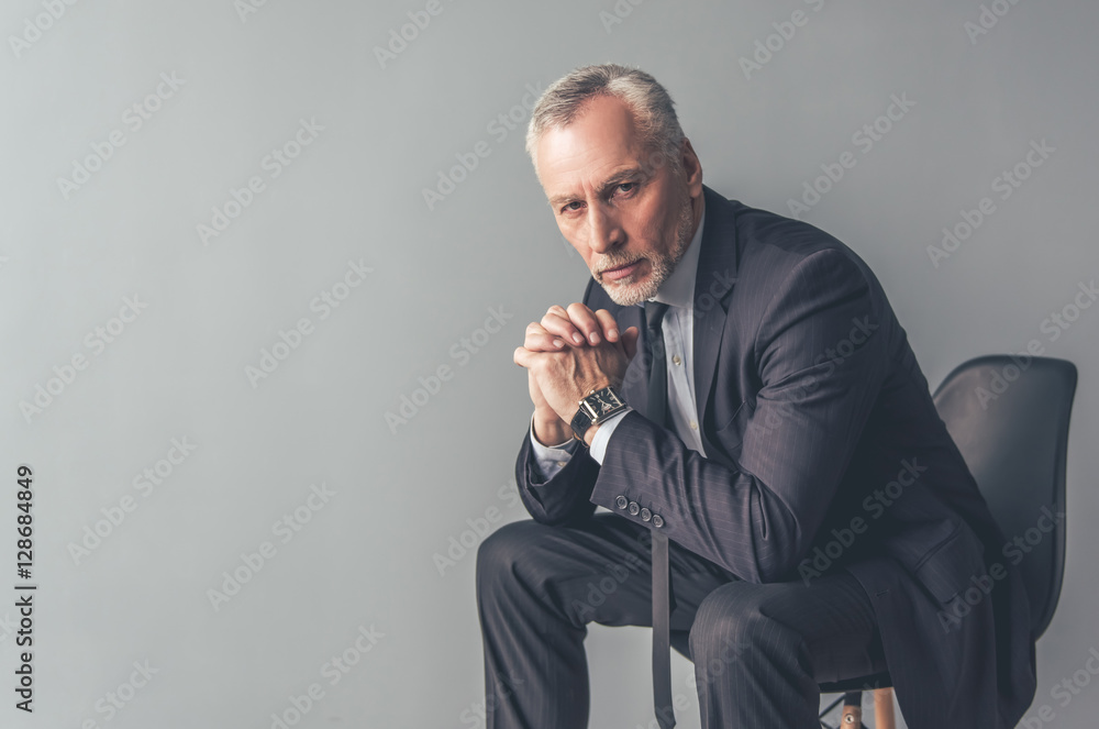 © Vadym Huzhva - Handsome mature businessman © Vadym Huzhva - Handsome mature businessman