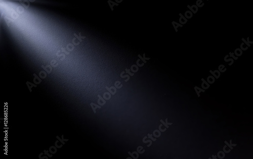 white, blur spotlight effect on black background