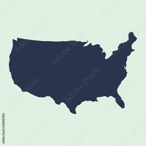 united states of america map