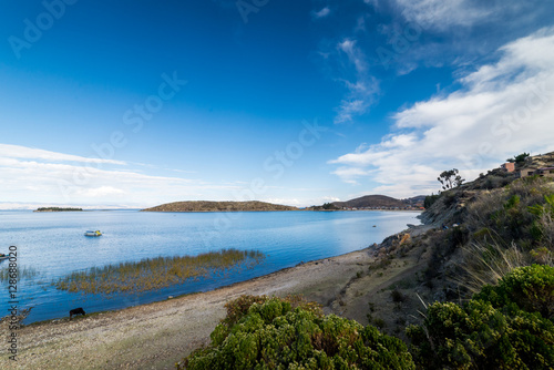 Isla del Sol, Titicaca Lake, Bolivia, part north of the island - Comunidad Challapampa