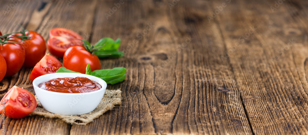 Tomato Ketchup (selective focus) Tomato Ketchup (selective focus)