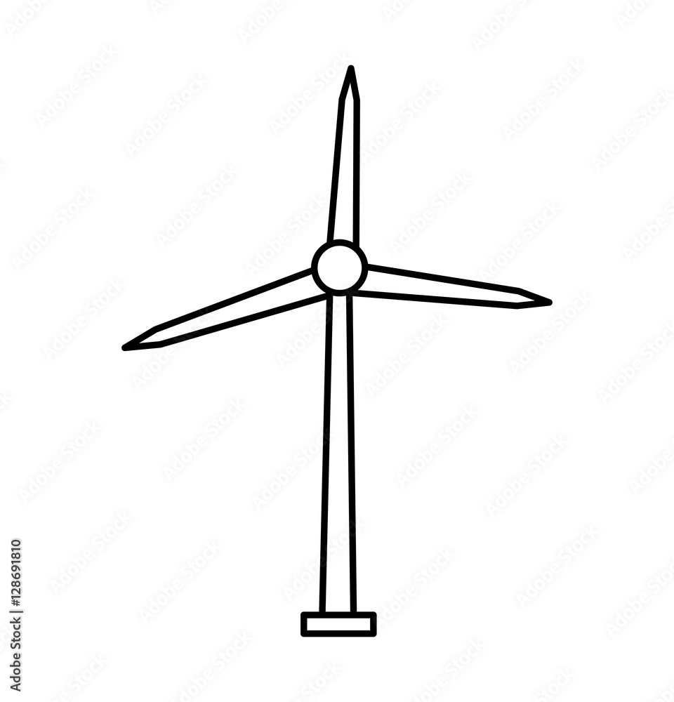 windmill energy alternative icon vector illustration design windmill energy alternative icon vector illustration design