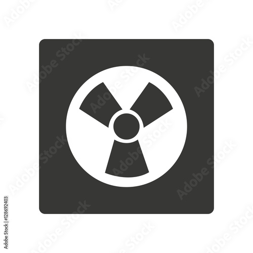 nuclear energy symbol isolated icon vector illustration design