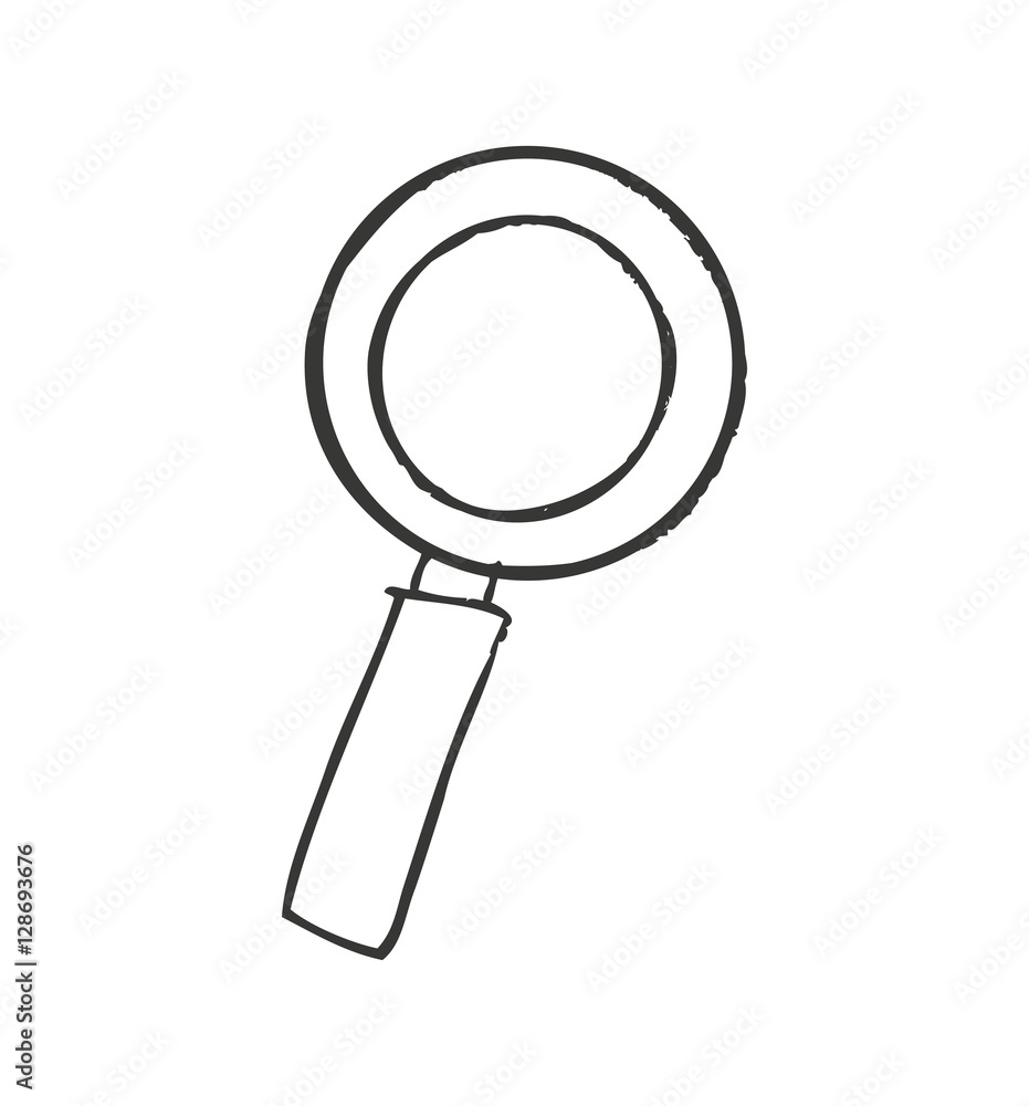 search magnifying glass isolated icon vector illustration design search magnifying glass isolated icon vector illustration design