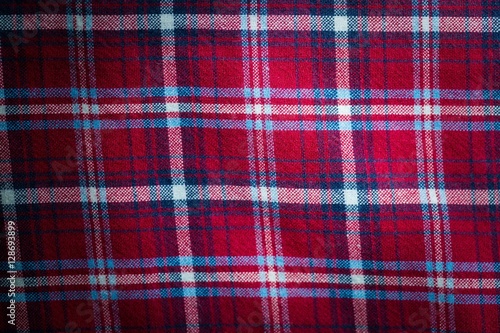 Checkered material background