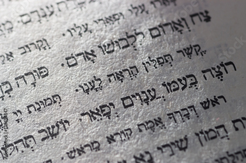 Hebrew Scripture in the Jewish Bible