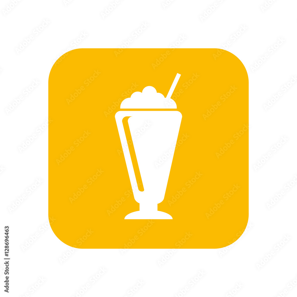delicious coffee glass icon vector illustration design delicious coffee glass icon vector illustration design