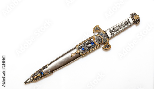 Fotografia Jeweled Ceremonial Dagger