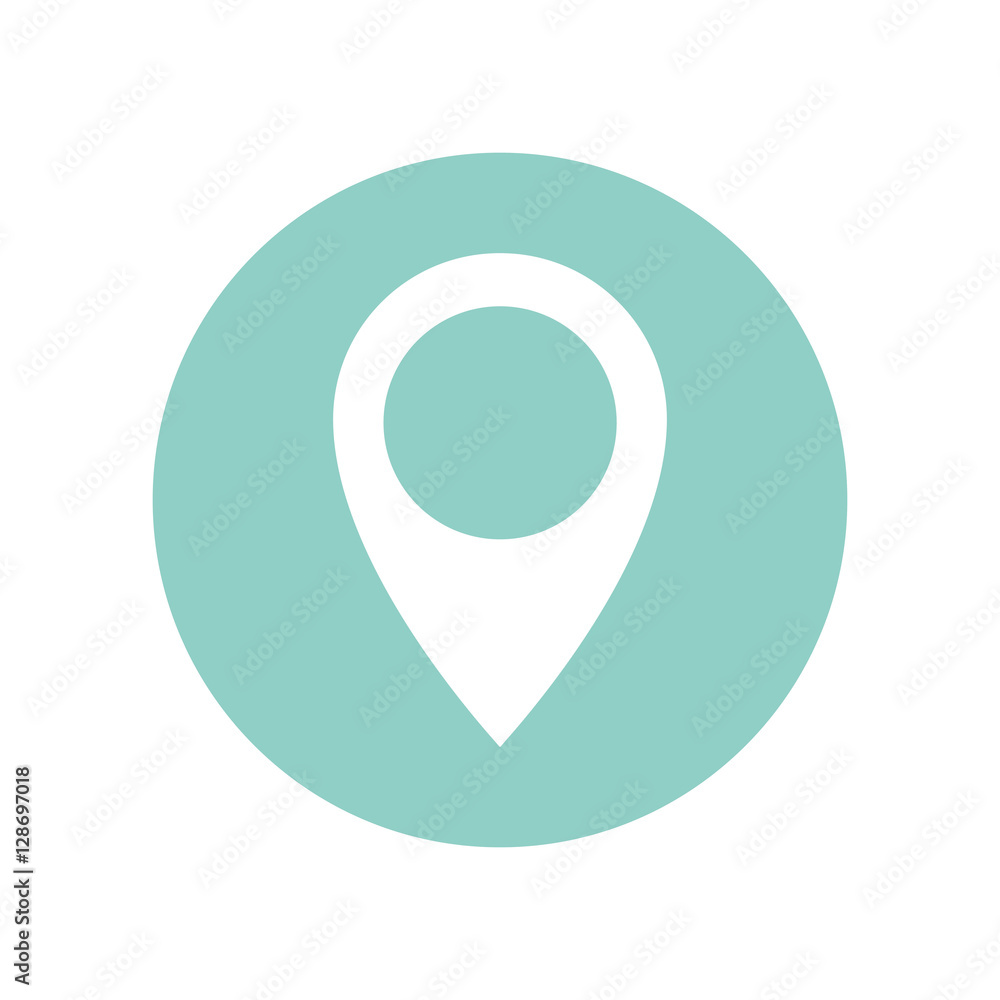 pin pointer location icon vector illustration design pin pointer location icon vector illustration design