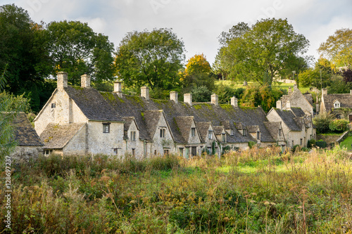 the village of Bibury, Cotswolds, Arlington Row England photo