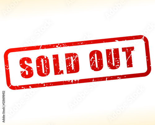 sold out stamp