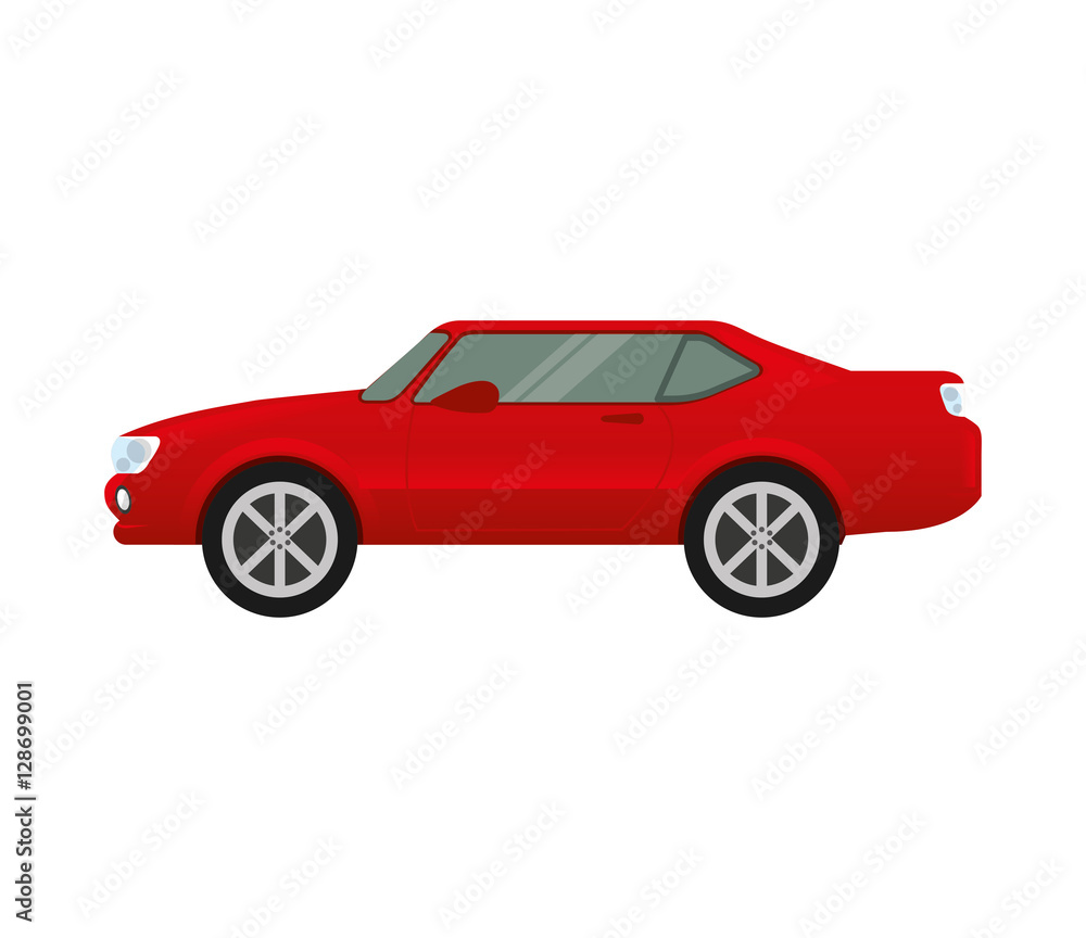 car auto vehicle isolated icon vector illustration design