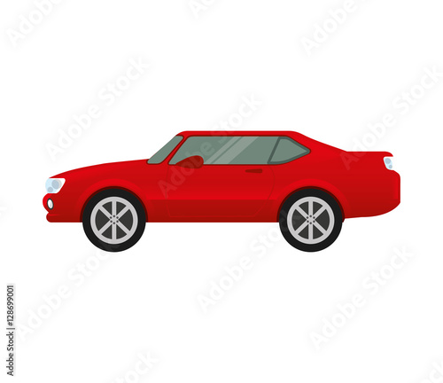 car auto vehicle isolated icon vector illustration design