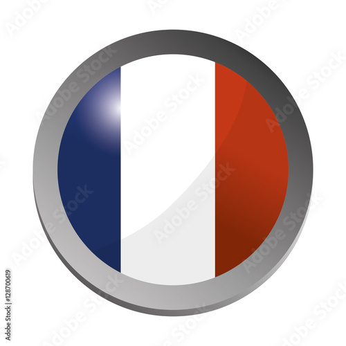 france flag emblem icon vector illustration graphic design Free Download france flag emblem icon vector illustration graphic design - GFXLoad