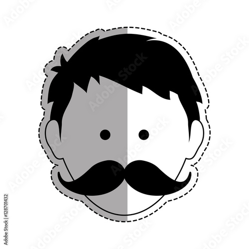 Tamer circus cartoon icon vector illustration graphic design