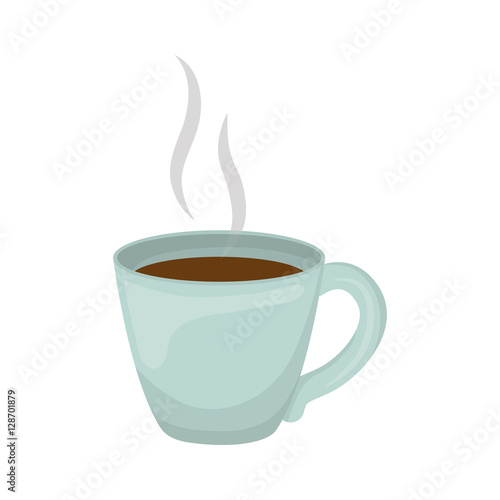 Delicious fresh coffee icon vector illustration graphic design
