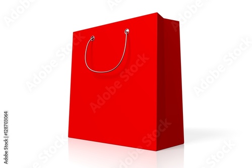 Sale concept, shopping bag