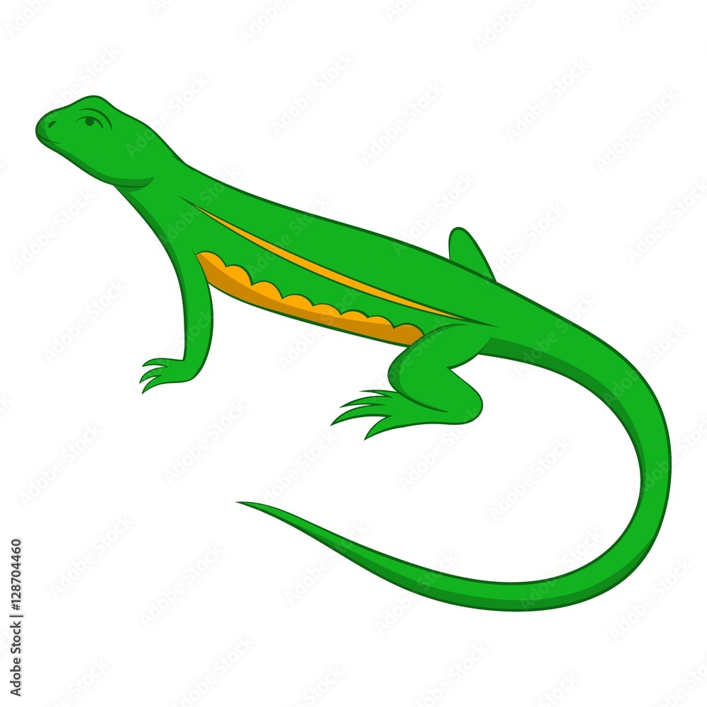 Fototapeta premium Salamander icon. Cartoon illustration of salamander vector icon for web