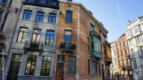 traditional buildings from brussels