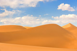 desert sand, beautiful sand desert landscape at sunset
