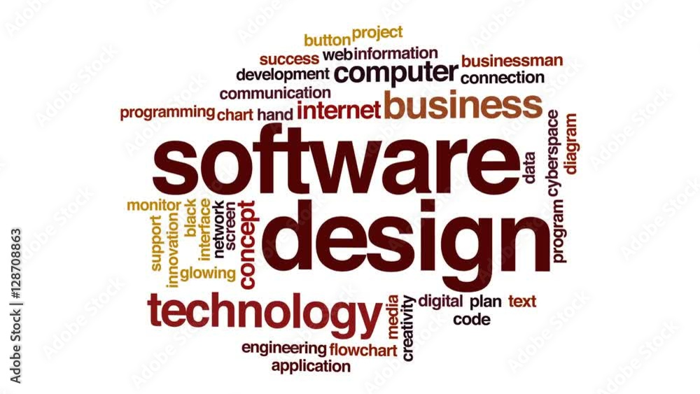 Software design animated word cloud. Software design animated word cloud.